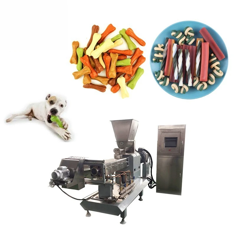 Chewing Stick Dog Food Machine Pet Dog Chews Toy Production Line Machine