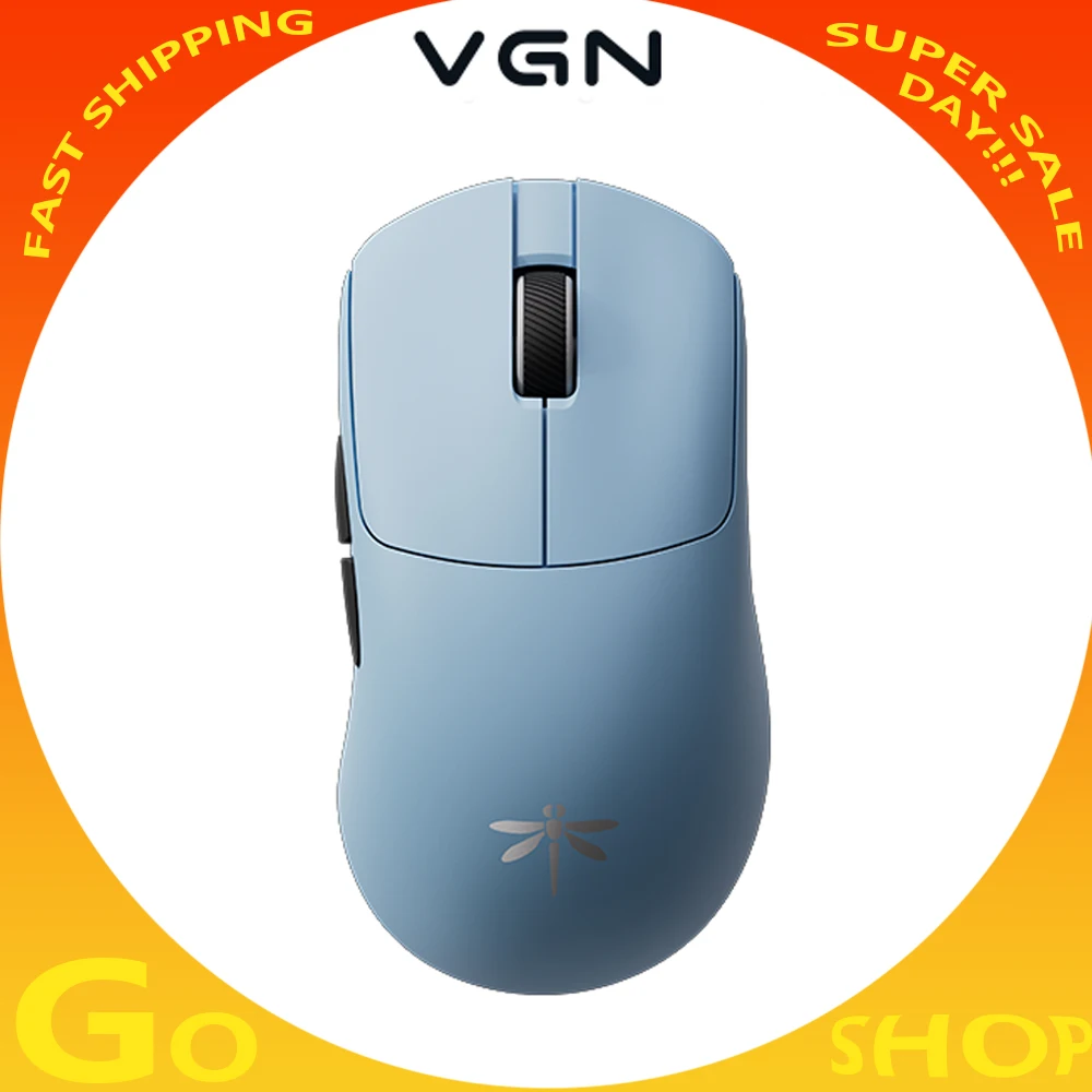 

VGN Flying Dragon Y2 Pro Ultra Dual 8K Gaming Mouse Lightweight PAW3950 Wireless Bluetooth Tri Mode Gamer Ergonomic PC Accessory