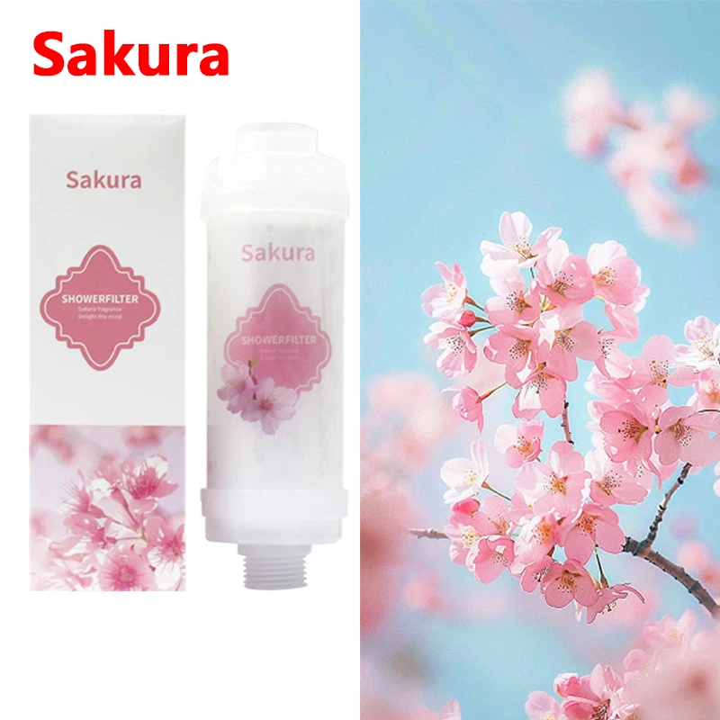 Shower Filter for Water Softening and Purification