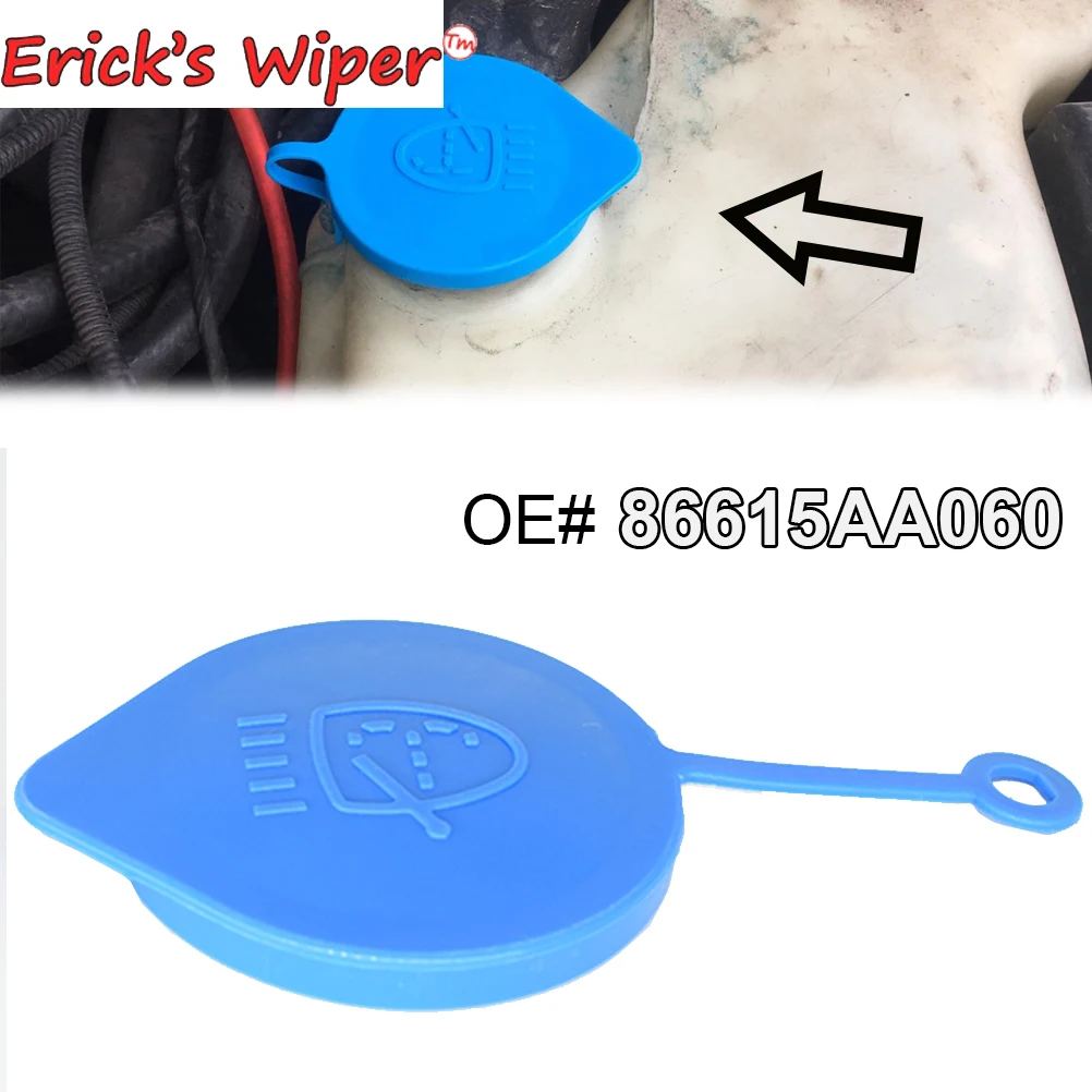 Erick\'s Wiper Windscreen Wiper Washer Fluid Reservoir Bottle Lid Cap Cover For Subaru Baja Forester Impreza Legacy Outback Front