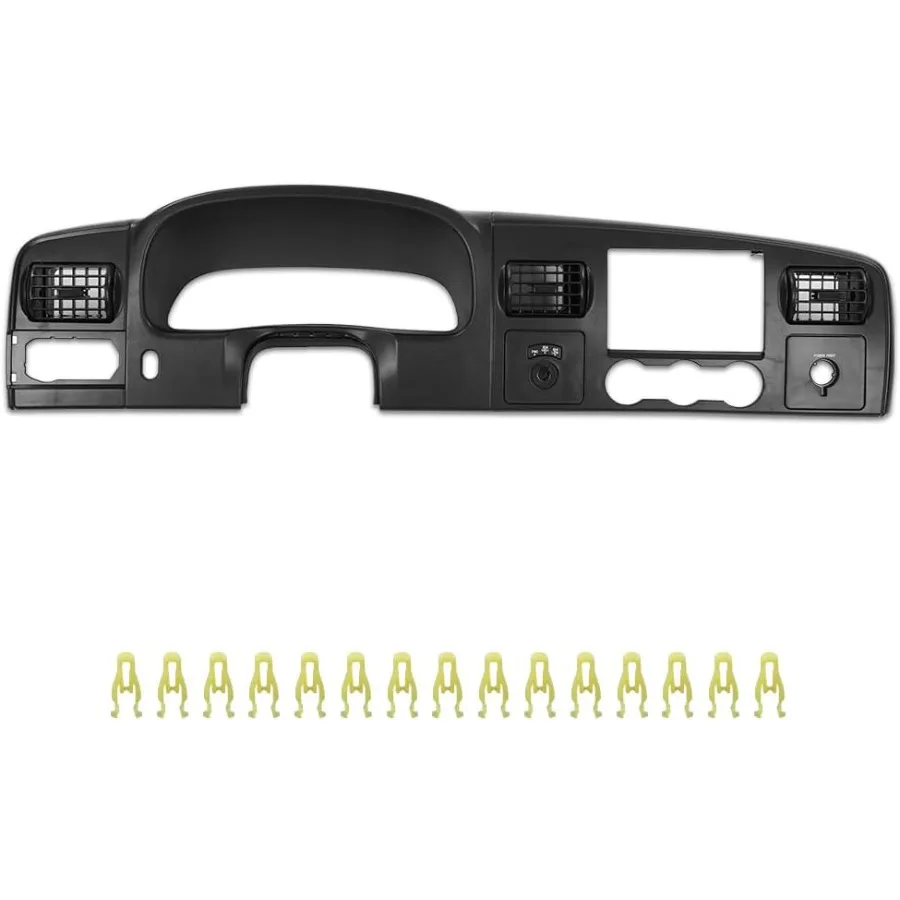 

Панель отделки приборной панели для Ford F250 F350 Super Duty 20052007 гг., черный, повышает эстетика интерьера и обеспечивает гарантию