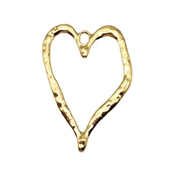 1pcs/lot Big Heart Charms Pendant For Jewelry Making Diy Accessories