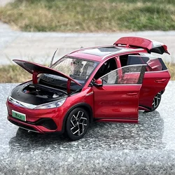 FOR BYD 1:18 Yuan PLUS EV ATTO 3 Alloy Car Model New Energy SUV Car Model Desktop Decoration Collection Gift