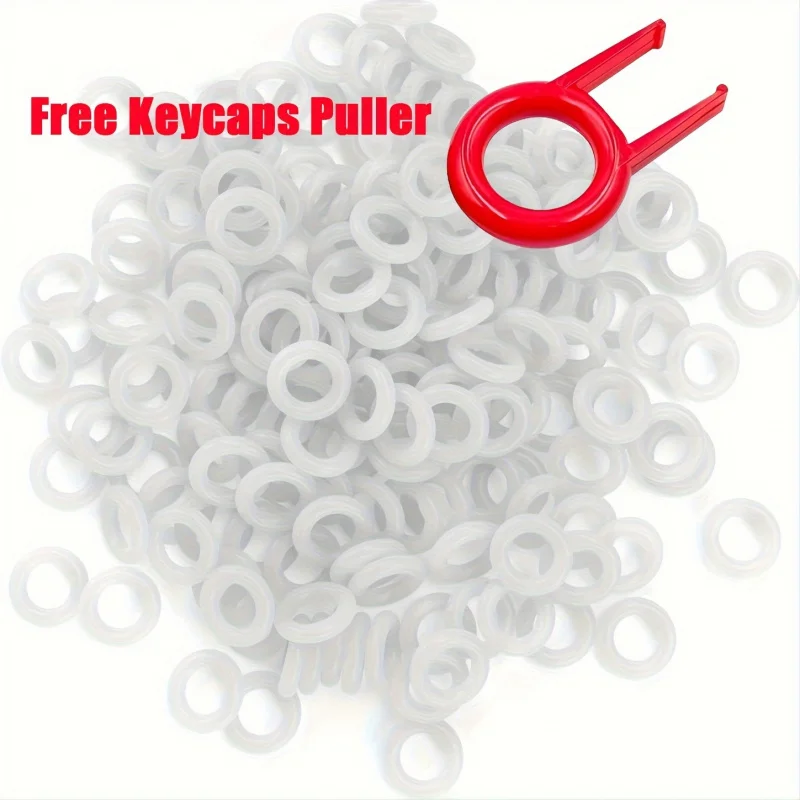 150pcs/120pcs Rubber O Ring Switch Dampeners Damper for Mechanical Keyboard, Clear Cherry MX Switch Keyboards Keycap Dampers.