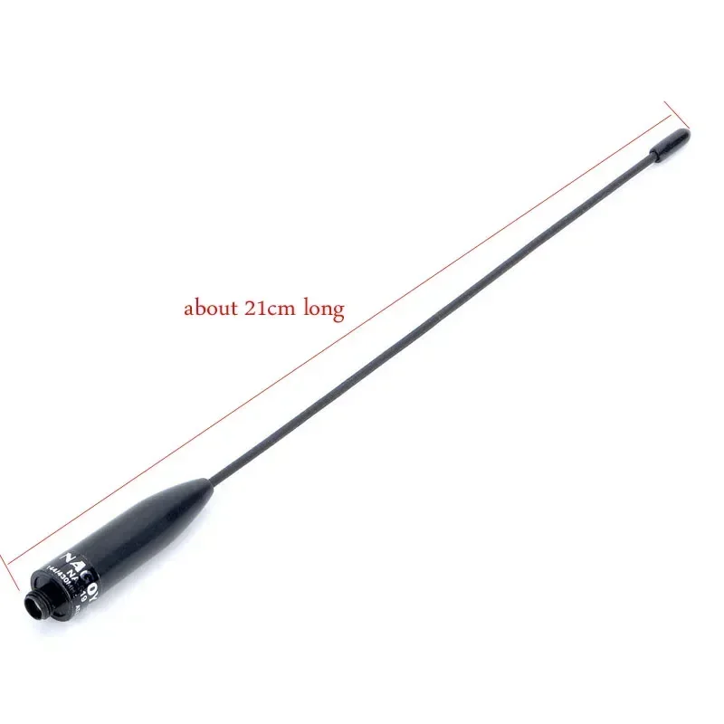 

Nagoya NA-519 VHF UHF 144/430Mhz Dual Band SMA Male/SMA Female/BNC NA519 Whip Antenna for Kenwood TYT Baofeng UV-5R 888S Radio