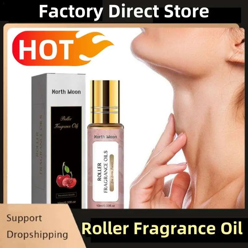 

10ml Light Fragrance Men Women Dating Perfume Essential Oil Roller Long-lasting Floral And Fruit Scent Fresh Charmging Perfume