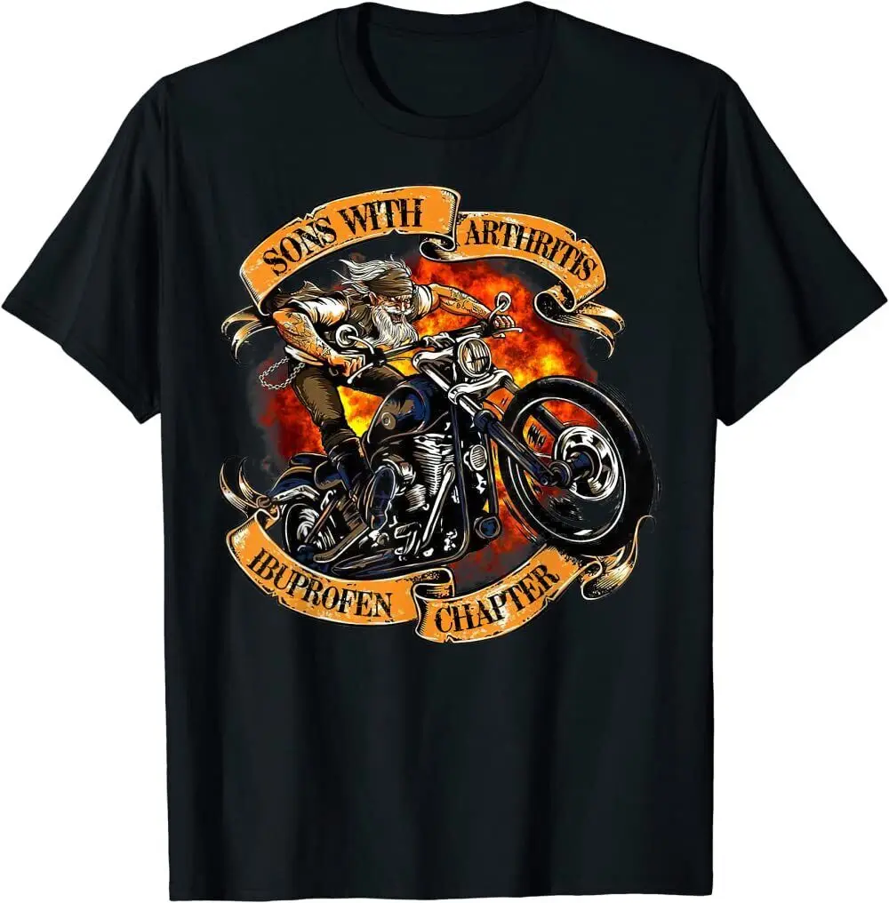 

Мотоциклетная футболка с ибупрофеном