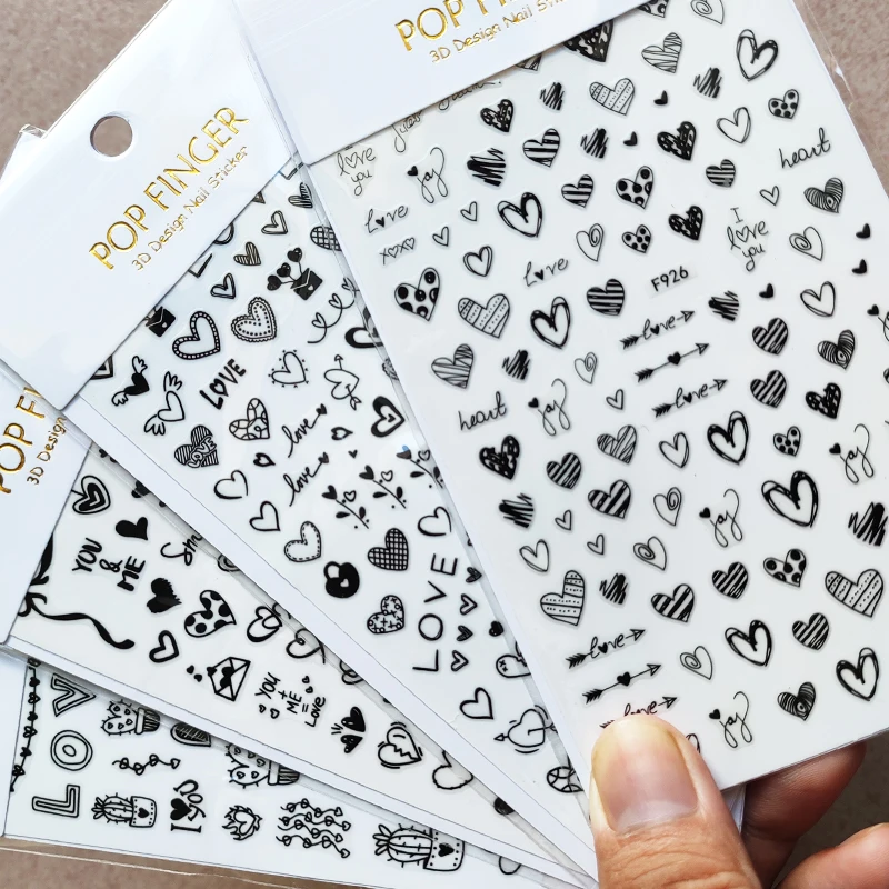 10 stks Sneeuwvlok Nail Art Decal Witte Kerst Ontwerpen Zelfklevende Stickers Nieuwjaar Winter Gel Folies Sliders Decoraties Kerst