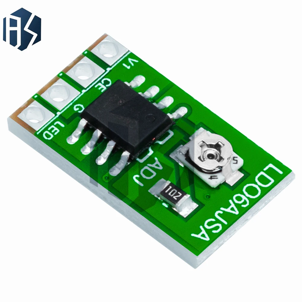 30-1500MA Регулируемый светодиодный драйвер постоянного тока 3,3 В 3,7 В 4,2 В 5 В Плата управления ШИМ Плата модуля мощности понижающего модуля питания