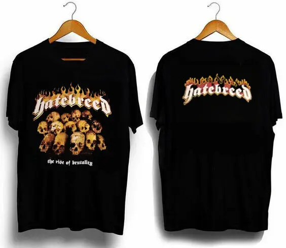 HATEBREED SHIRT The Rise Of Brutality, hardcore punk band t-shirt TE3051