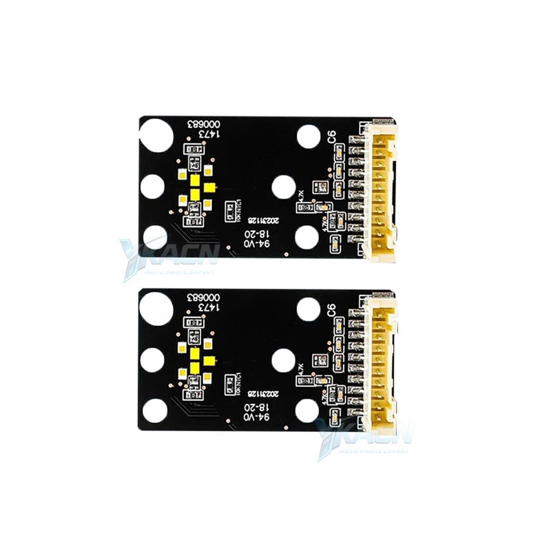 Yellow White LED DRL Board For Toyota Supra A90 A91 LED Headlight DRL Modules Red Blue Angel Eyes Daytime Running Lights Chips