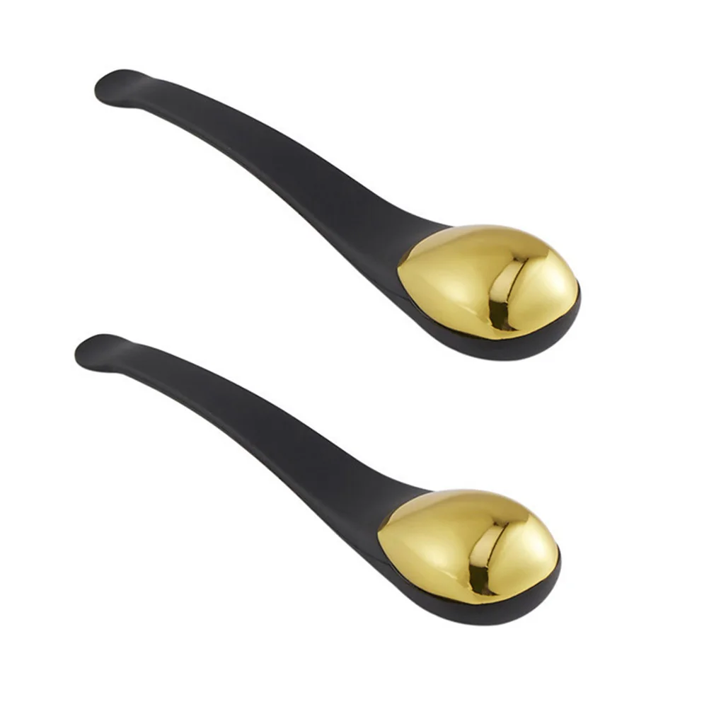 

2pcs Eye Face Cream Division Spoon Portable Eye Cream Stick Safe Durable Use