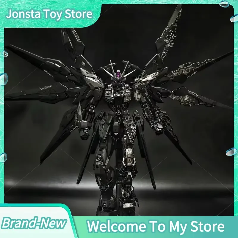 

Long Dragon 7701MGEX Assault Freedom Model 1/100 Repair Version With Light Wings Midnight Black Collectible Action Figure Gifts