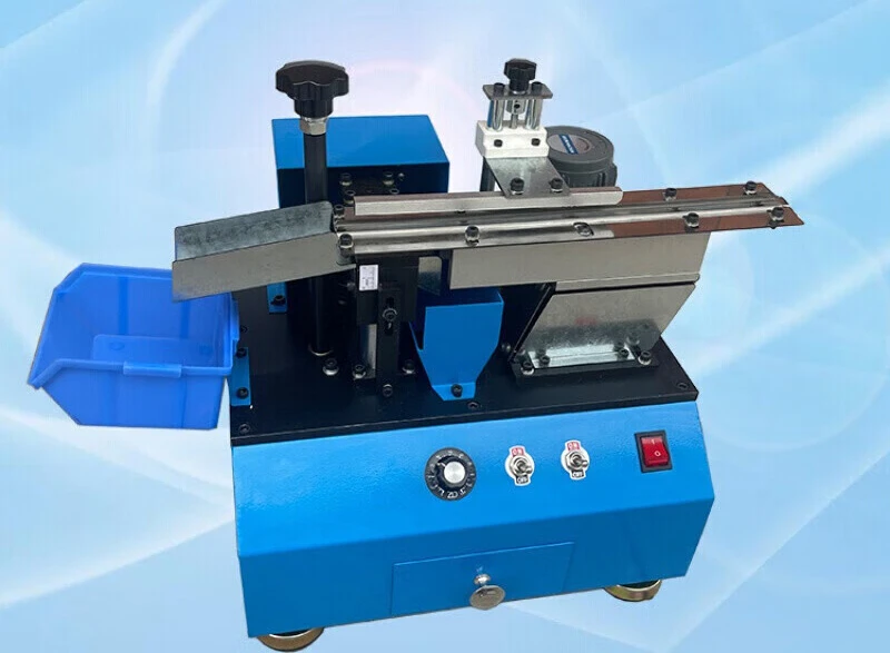 

Bai Bulk Capacitor Shear Pin Machine with Vibration Disk Frame Blade Led Foot Cutter