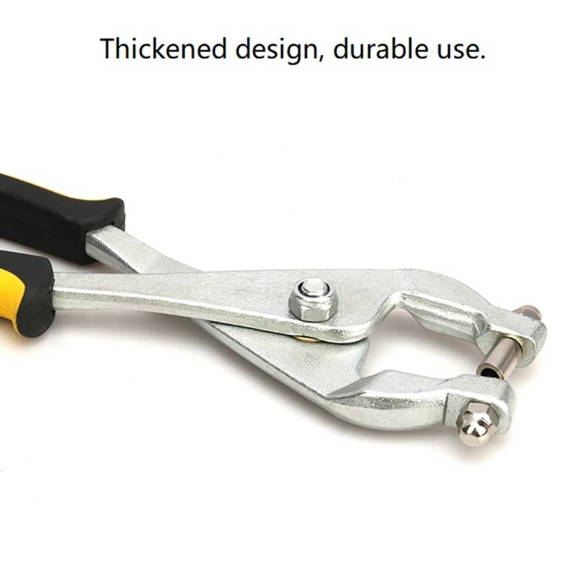 Stainless Steel Luminous Iron Sheet Aluminum Edge Punch Metal Sheet Punch Pliers Hole Tool