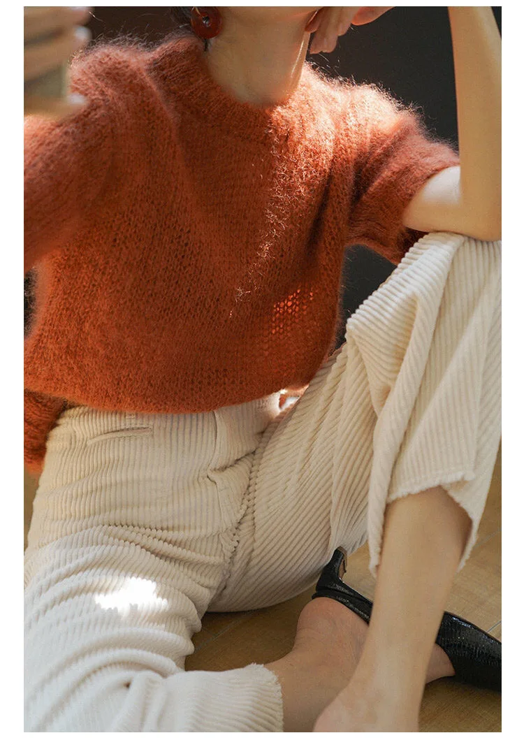 Pink Sweater Oversize High Quality Summer New Knitted O-neck Hollow Short Sleeve Pullover Solid Women Sweater Sexy Hot Sweater