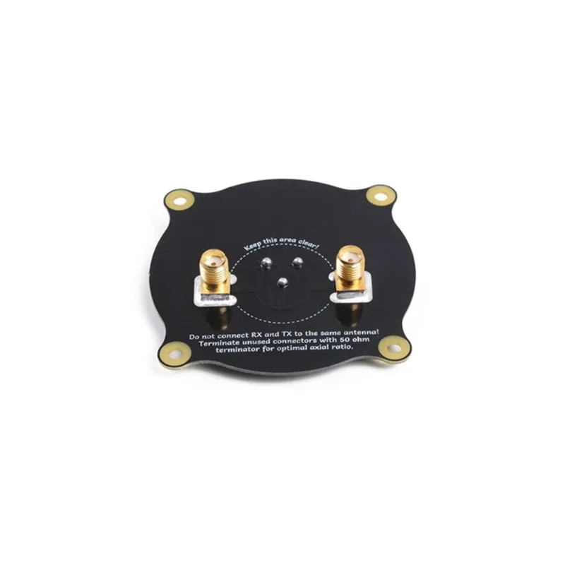 5.8GHz Triple Feed Patch Antenna 9.4 dBi SMA / RP SMA Directional Circularly Polarized Antenna for FPV Fatshark Goggles RC Car