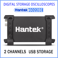 Hantek 6022BE Handheld Oscilloscope 2-Channel Notebook USB Digital Storage Virtual Oscilloscope 20Mhz 48msa/S Car Detector