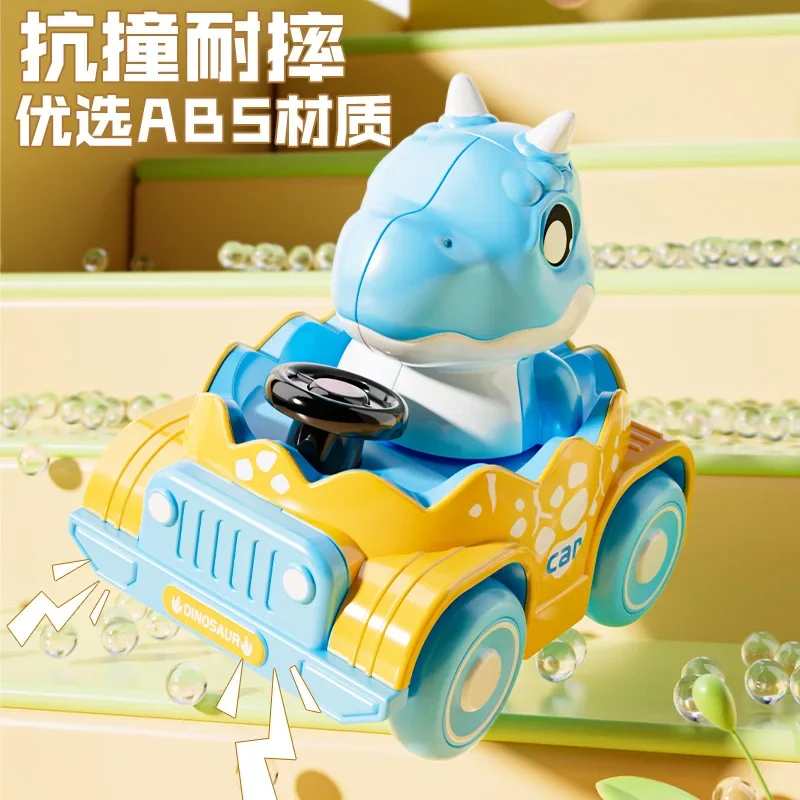 Dinosaurus traagheid auto kindercadeaus creatieve kleine geschenken verjaardag souvenir klein speelgoed speelgoed