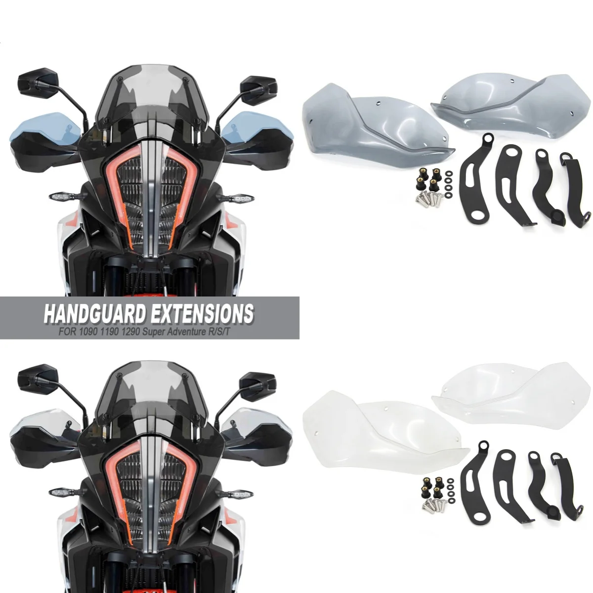 

Новинка для 1290 1190 1090 790 Super Adventure R/S/T, удлинитель цевья мотоцикла, защита для рук, удлинитель лобового стекла
