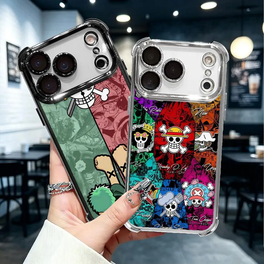 Case for Apple iPhone 17 Pro Max 16 Pro 11 12 Plus 13 15 16e Air 14 Phone Cover Anime One Pieces