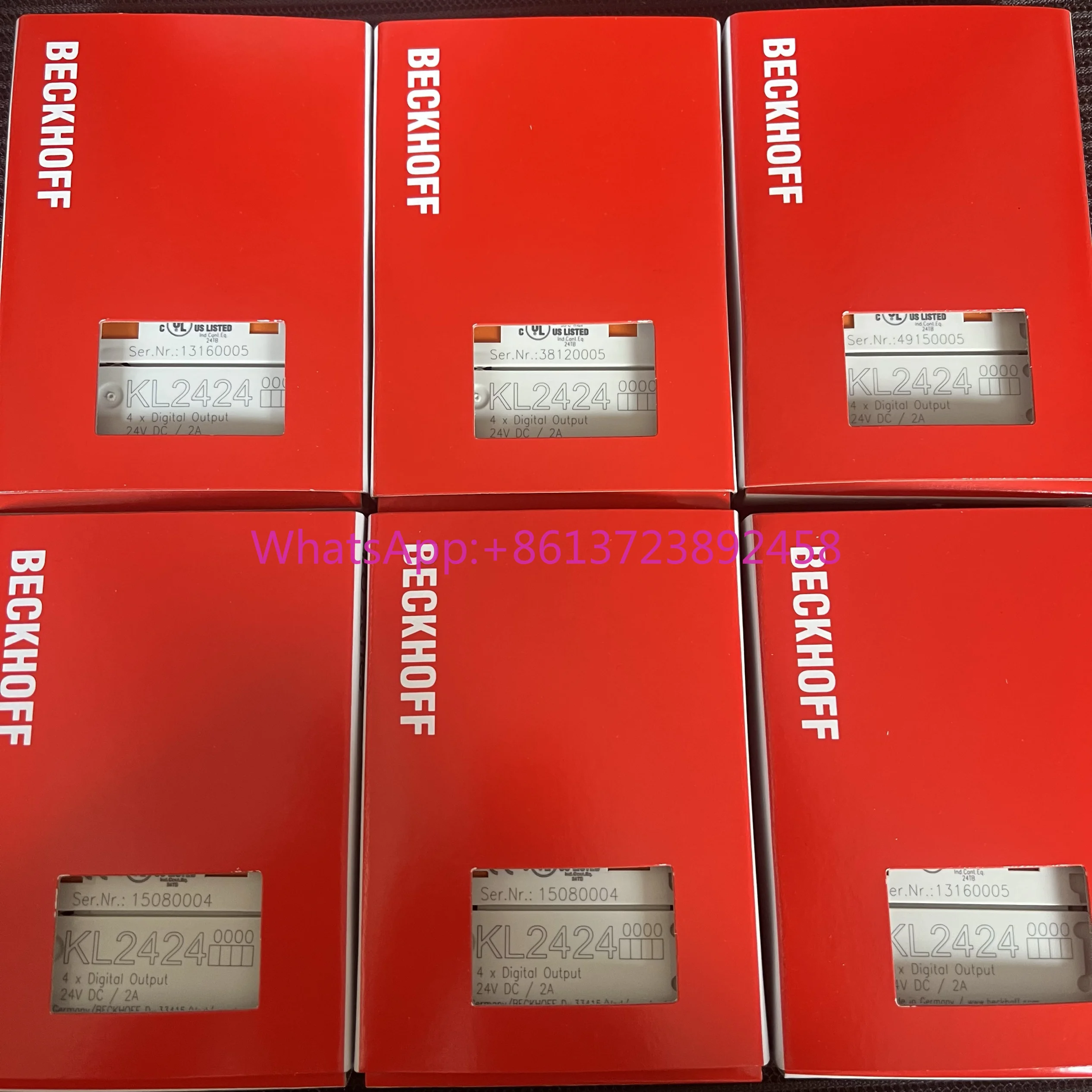 

Germany Beckhoff BECK HOFF module KL2424 KL2404 KL2022 KL1002 KL1404 in stock