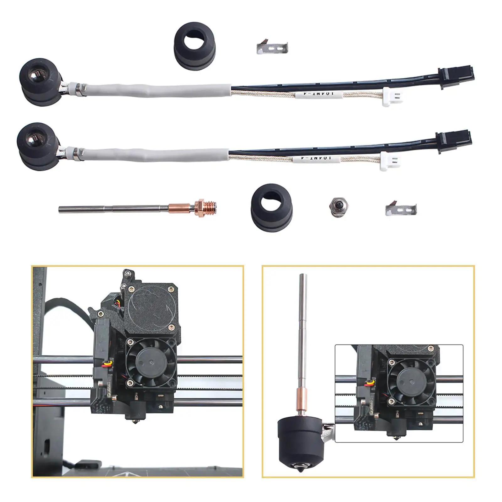 

Porcelain Heater Block Kit Prevent Clogging Fasting Heating Premium for MK4/XL