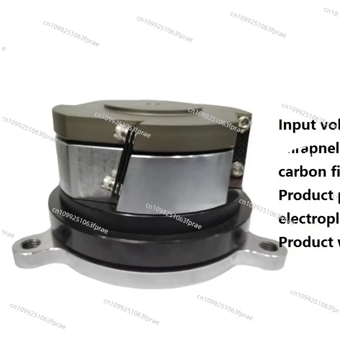 140Dc clockwise electromagnetic vibrating disc circular vibrating feeder aluminum disc micro feeder