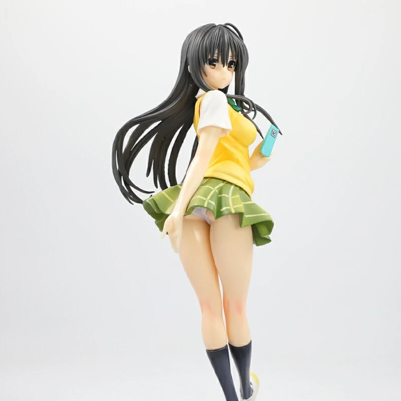 23.5cm Kotegawa Yui Anime Figure Kawaii Girl Figurine Model Doll Collect Desktop Decor Chassis Ornament Toys Otaku Surprise Gift