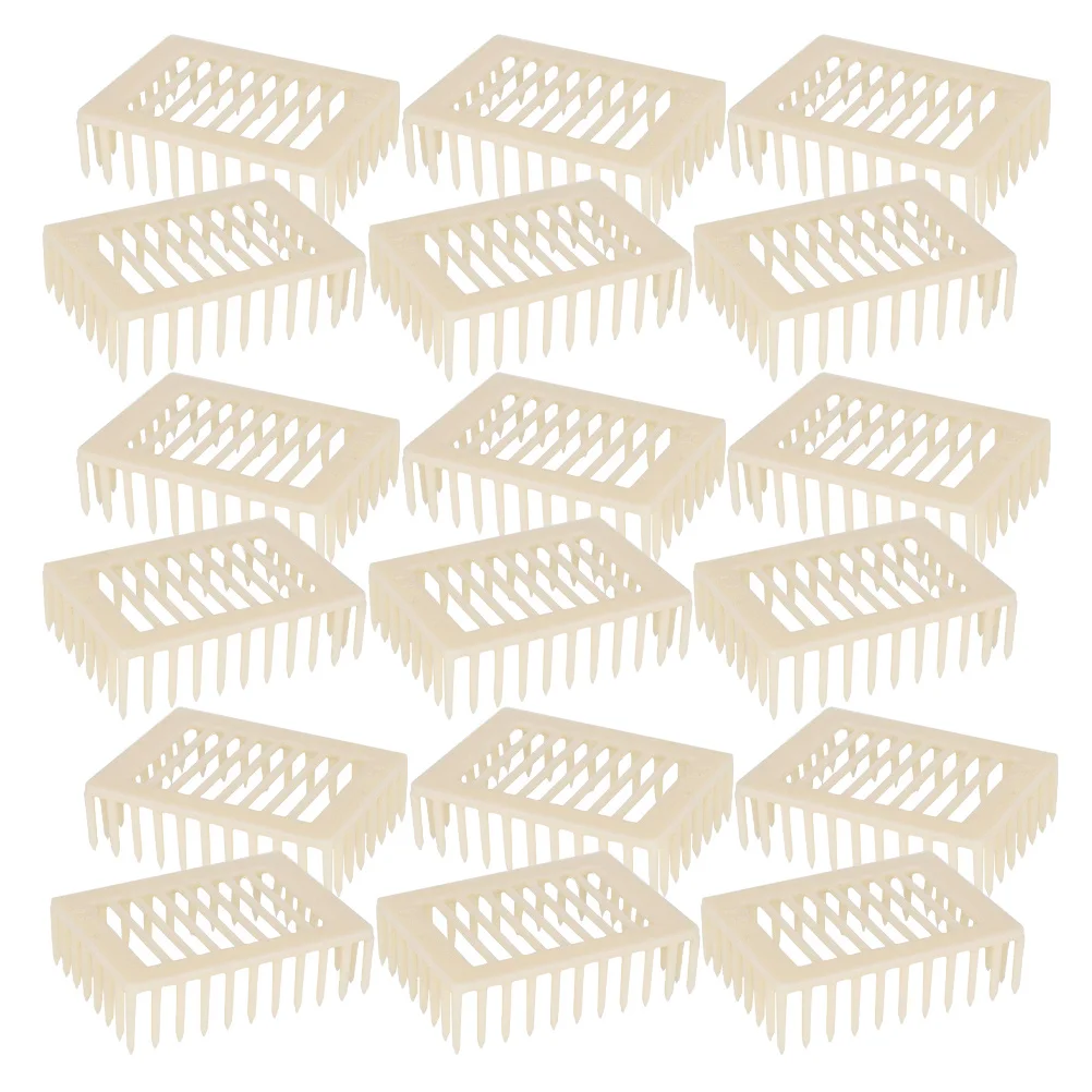 

20Pcs Sturdy Plastic Queen Cages Beekeeping Equipment Ventilated Rearing Box Transport Tool Bee Cages Queen Cage Beekeeping Tool