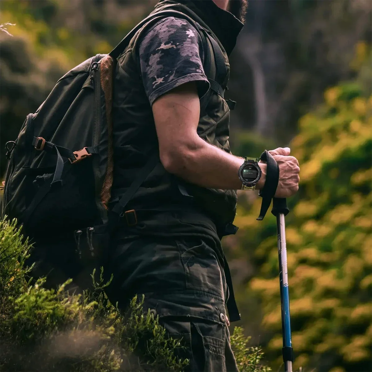 حزام حلقة من النايلون لساعة Huami Amazfit T-rex 2 3 Ultra لساعة Amazfit Trex Pro T Rex Tyrannosaurus الذكية سوار رياضي