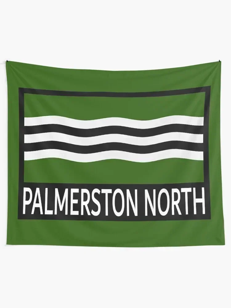 Palmerston North Flag and Name Tapestry Wall Decor Decor Home Aesthetic Room Decors Tapestry