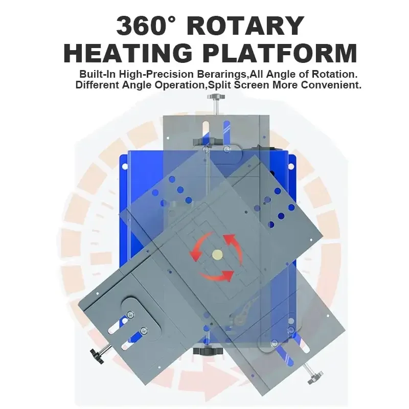 Mechanic 361 Ultra LCD Separator Machine for Mobile Phone Tablet Middle Frame Removal Touch Screen Heating Disassembly Device
