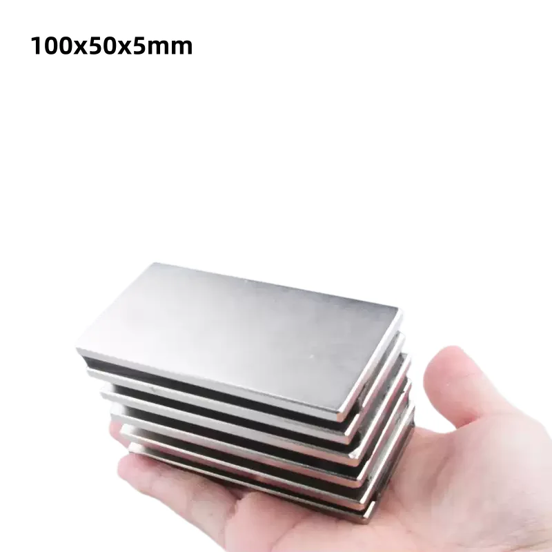 100x50x5 Thick Quadrate Magnets 100mm X 50mm X5mm For Home Refrigerators, Offices DIY 100x50x5mm Powerful Magnet 100*50*5