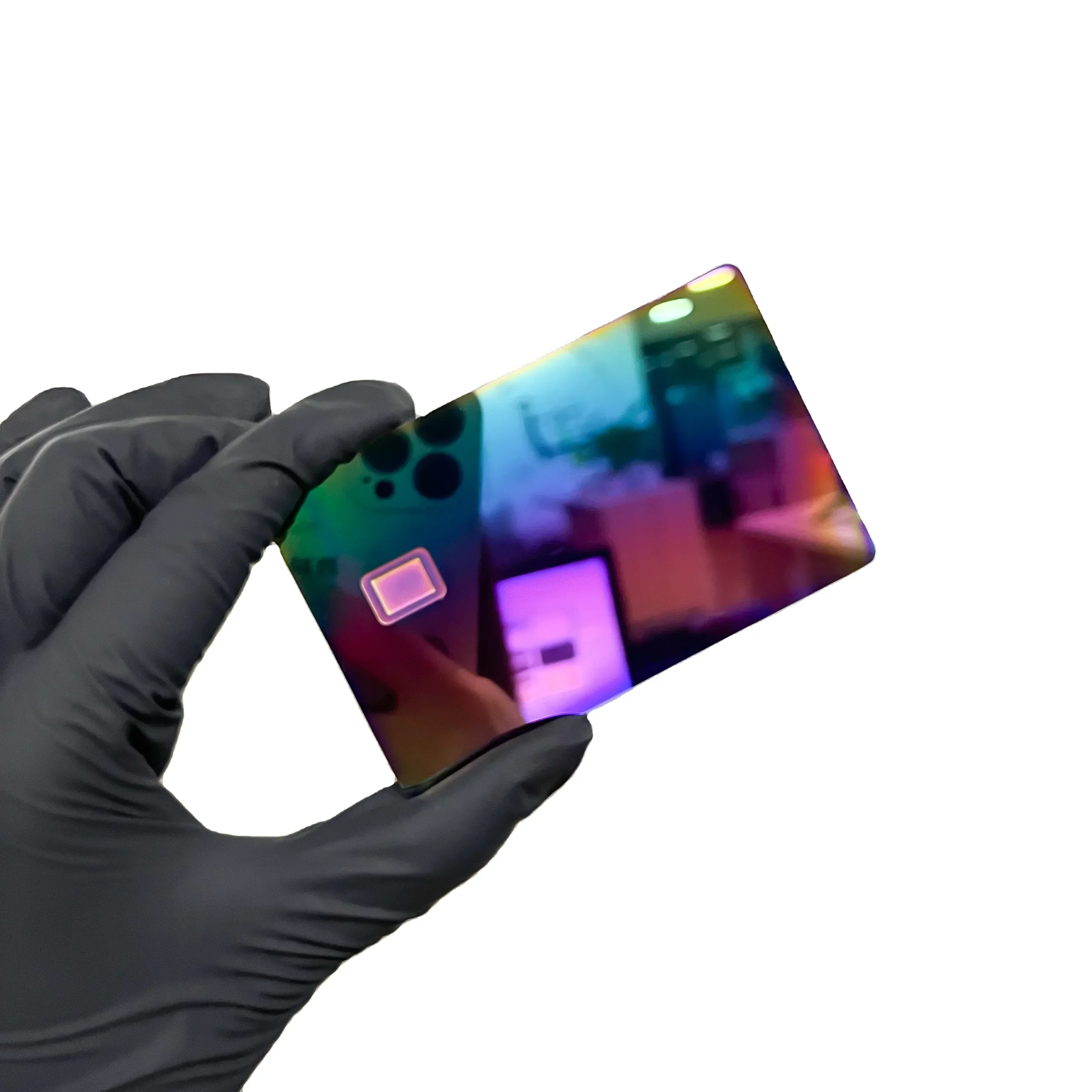 

Производитель выгравированных металлических пустых визитных карточек Металлическая кредитная карта со слотом для чипа EMV