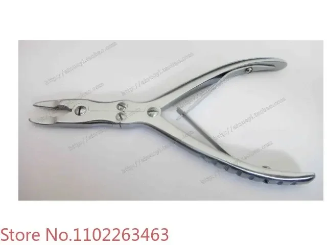 Double joint bone biting forceps, bone biting clips, bone fracture orthopedic instruments
