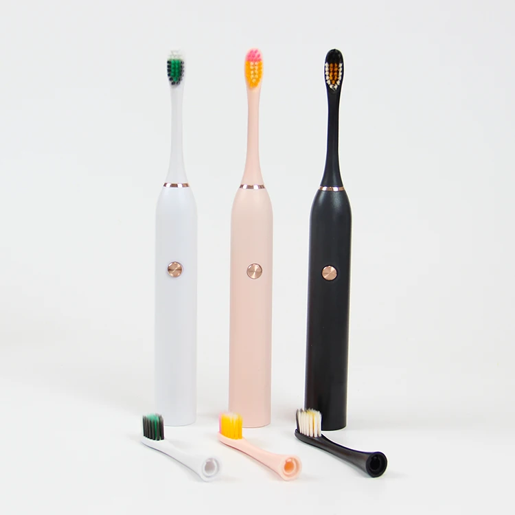 Cheap Wholesale Price Home Use Adult Sonic Smart Electric Toothbrush With Battery and Brush Head