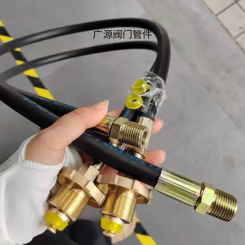 New national standard 6-point connecting pipe liquefied petroleum gas rubber hose explosion-proof gas pipe 27
