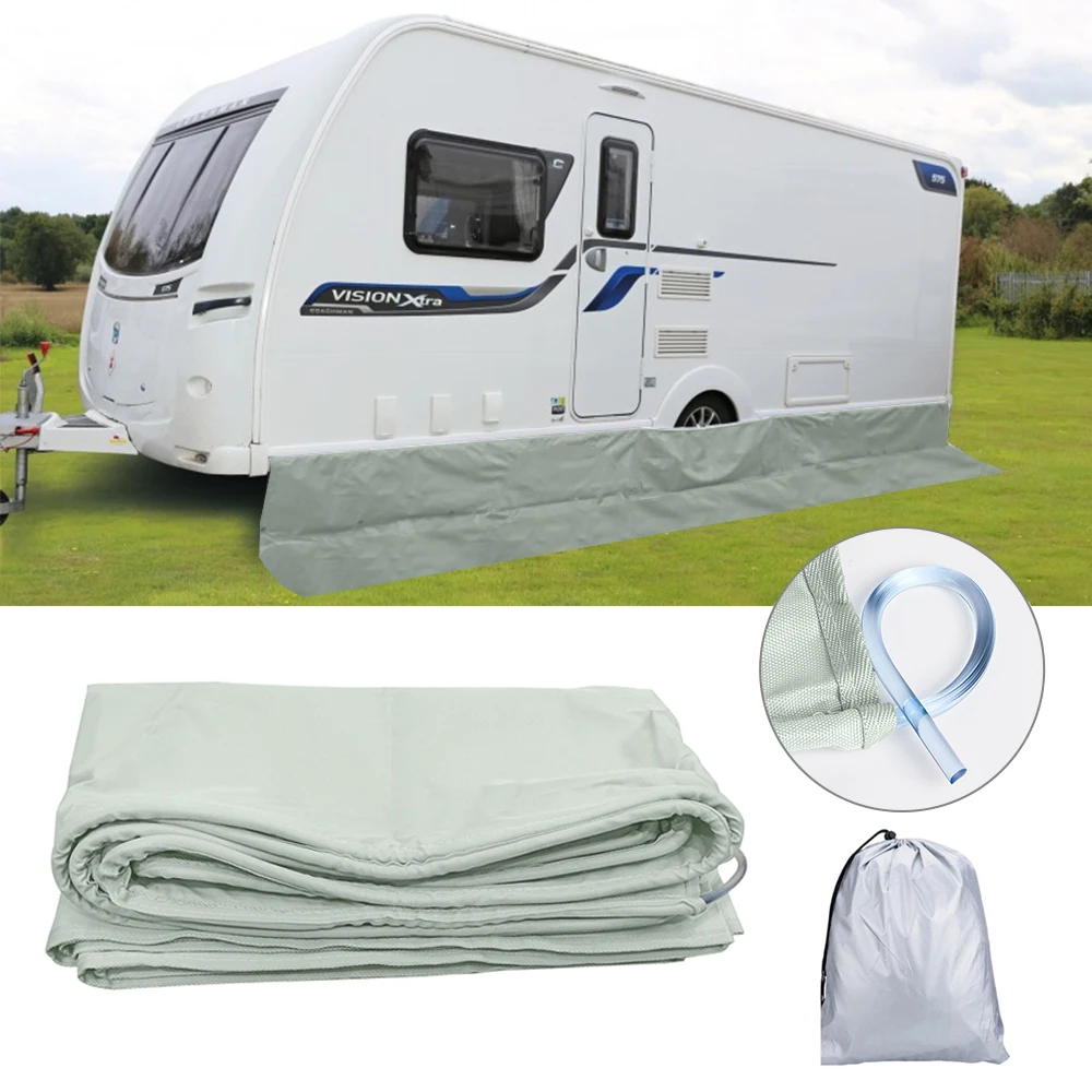 Motorhome Awning Wind Skirt Suitable For Motorhomes/Campervans Outdoor Camping Windproof Dustproof Accessory