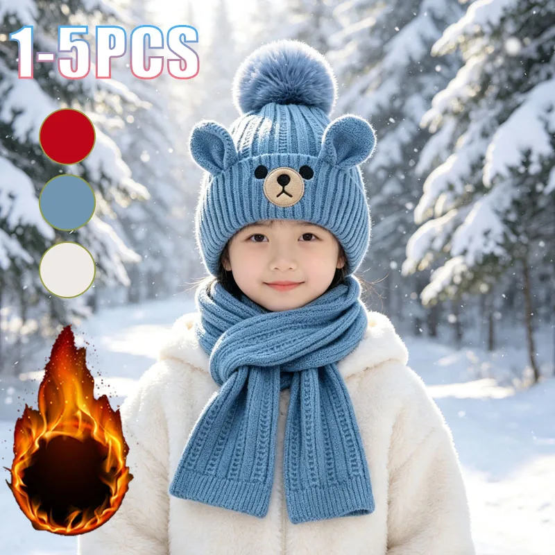1-5-pecas-de-conjunto-de-gorro-e-cachecol-estilo-coreano-espesso-quente-macio-e-aconchegante-forrado-de-la-para-meninos-e-meninas-para-uso-externo-no-inverno-e-em-clima-frio