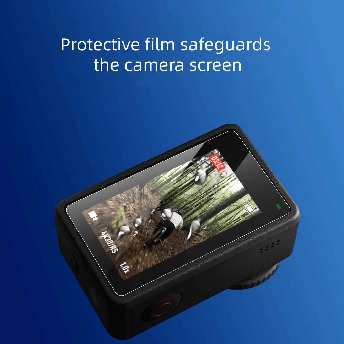 

Tempered Glass Screen Protector Film for DJI Action 6, Clear Film Anti-Fingerprint Coating, Full Coverage Front Protective Film