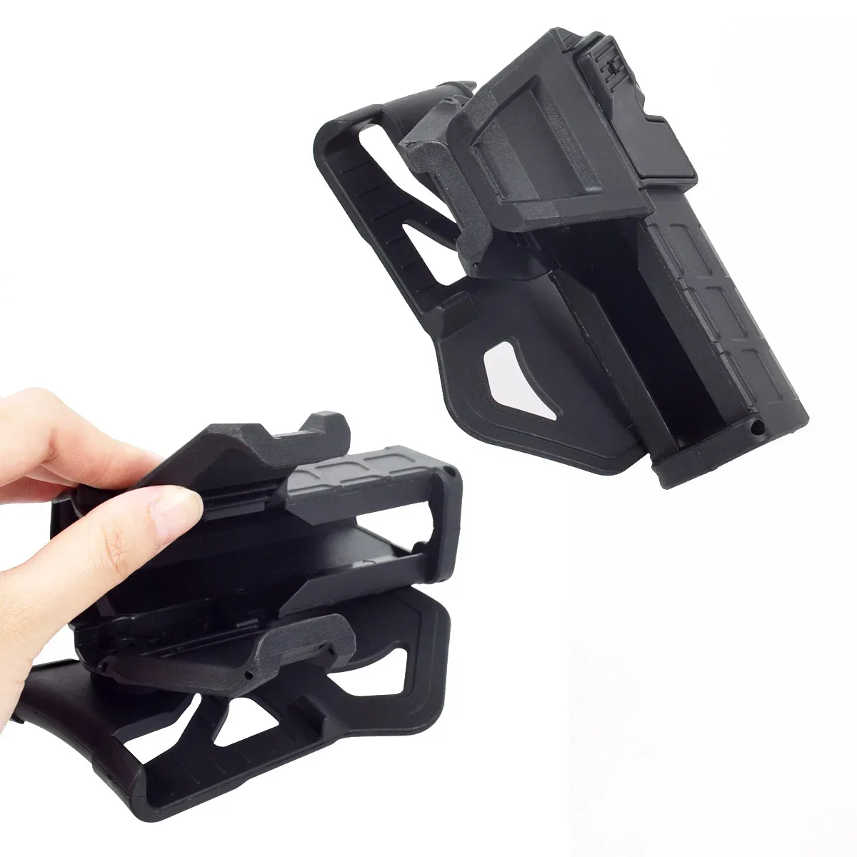 Tactical Sig Sauer P320 Gun Glock 17 19 Holster Movable Right Hand Waist Belt Clip Pistol Weapons Case Hunting Accessory
