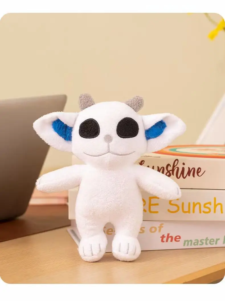 Latest Cross Border White Cat Pilot Doll Kawaii Stuffed Plush Toy Doll Cartoon Anime Cute Soothing Healing Gift Doll for Friends