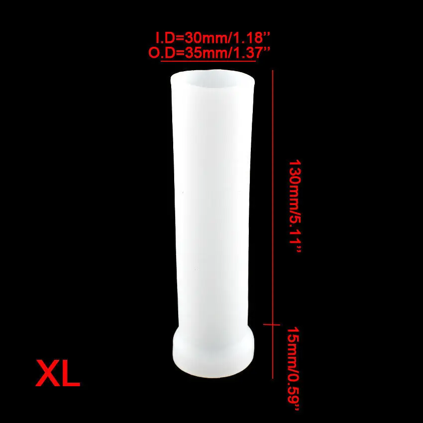 Männliche Penisverlängerung Großhandel Vergrößerung Eichelschutz Wiederverwendbare weiche Silikonhülle S-XXL