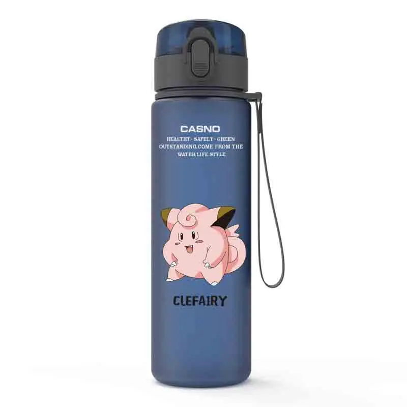 Pokemon Water Cup pikachu Psyduck Clefairy Jigglypuff Wigglytuff Portable Outdoor Sports Large Capacity Anime Water Bottle