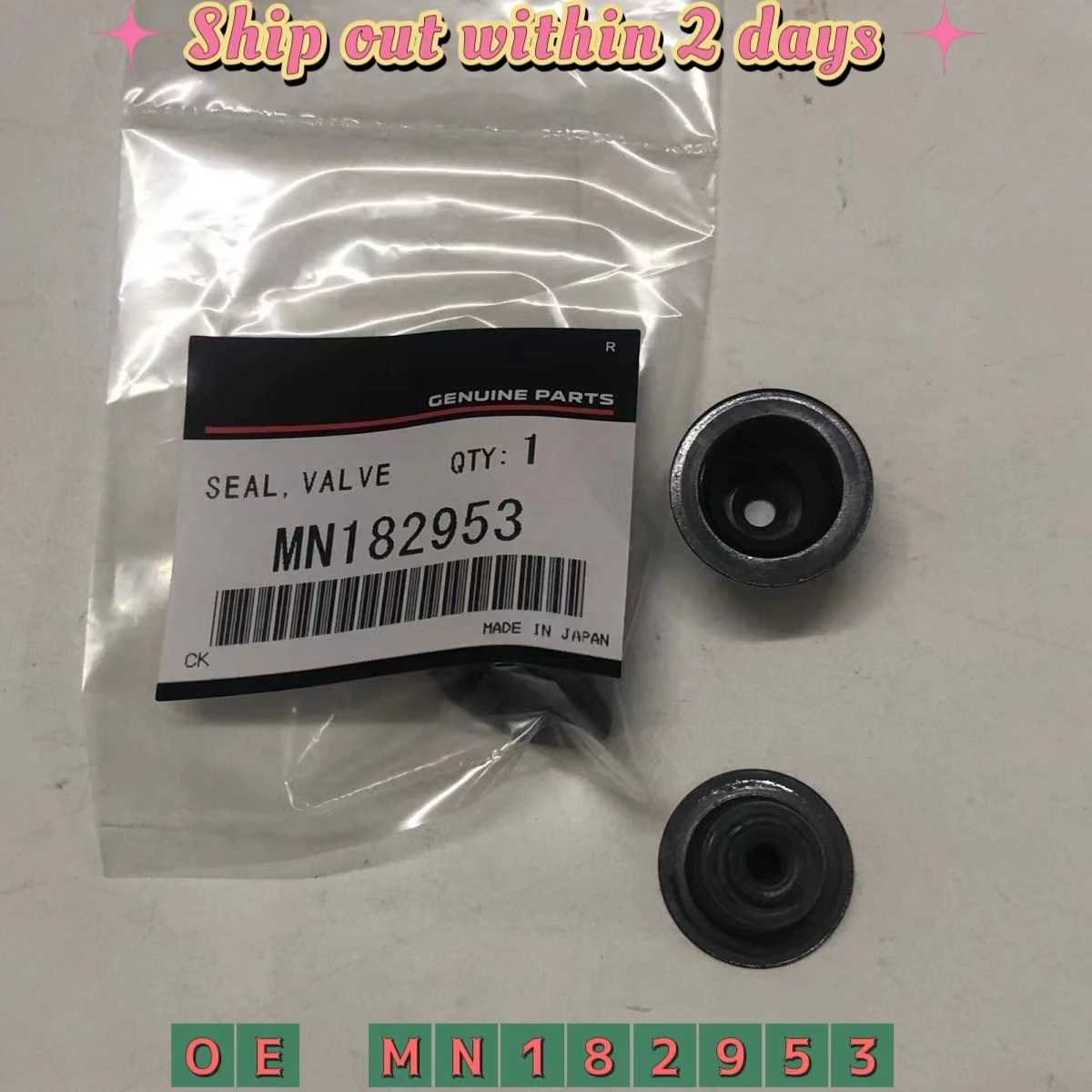 Engine 4B10 4B11 valve oil seal For Mitsubishi Outlander CW5 Wing God CY3 Power Dazzle CW4 MN182953