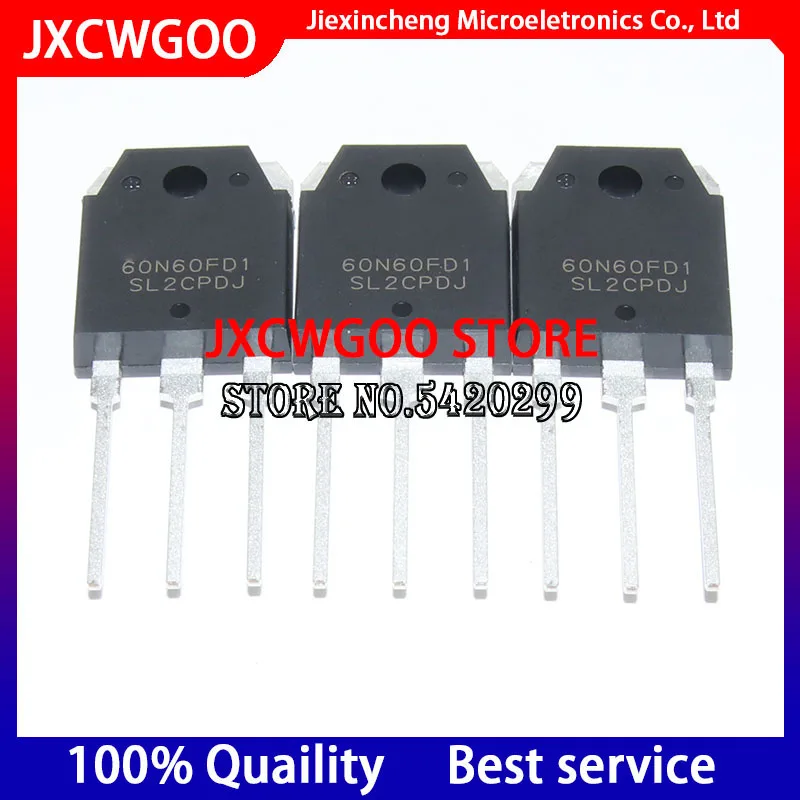 New original SGT60N60FD1PN 60N60FD1 SGT60N60FD1 TO-3P 600V 60A IGBT 10PCS/LOT