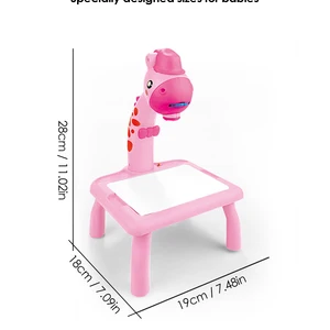 Led Projector Drawing Table for Children, Painting Set, Educational Council, Learning Tools, Toy Painting 8 Main Sales Children's Pedagogical Toys - №6