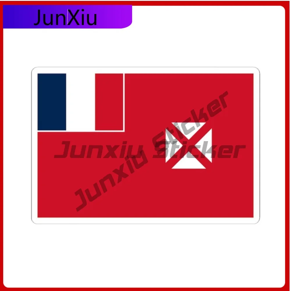 

Wallis And Fatuna Flag Travel Scratch-proof Stickers Camper Bodywork Laptop Phone Guitar Water Bottle Vinyl Decal Exterior Custo