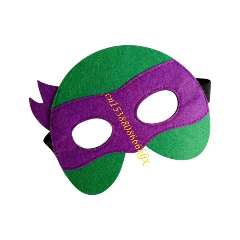 Filzanime Eye Maske Kostüm Party Maske Maskeraden Maske Cosplay Halloween Kostüm Dressing Maske für Kinder Jungen Mädchen 066c